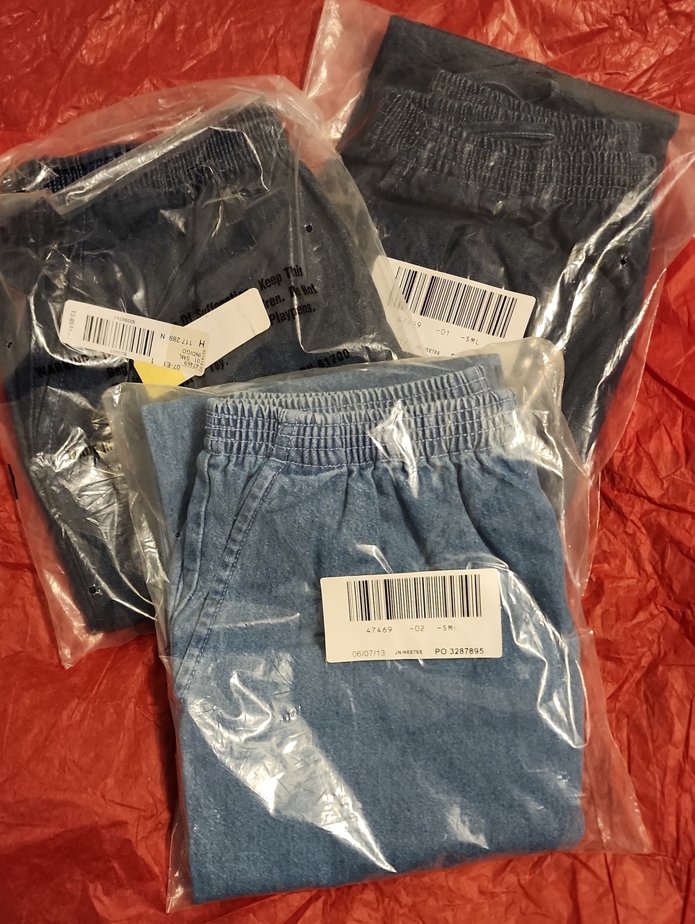 3-Pack Elastic Waist Blair Women's Denim - Small